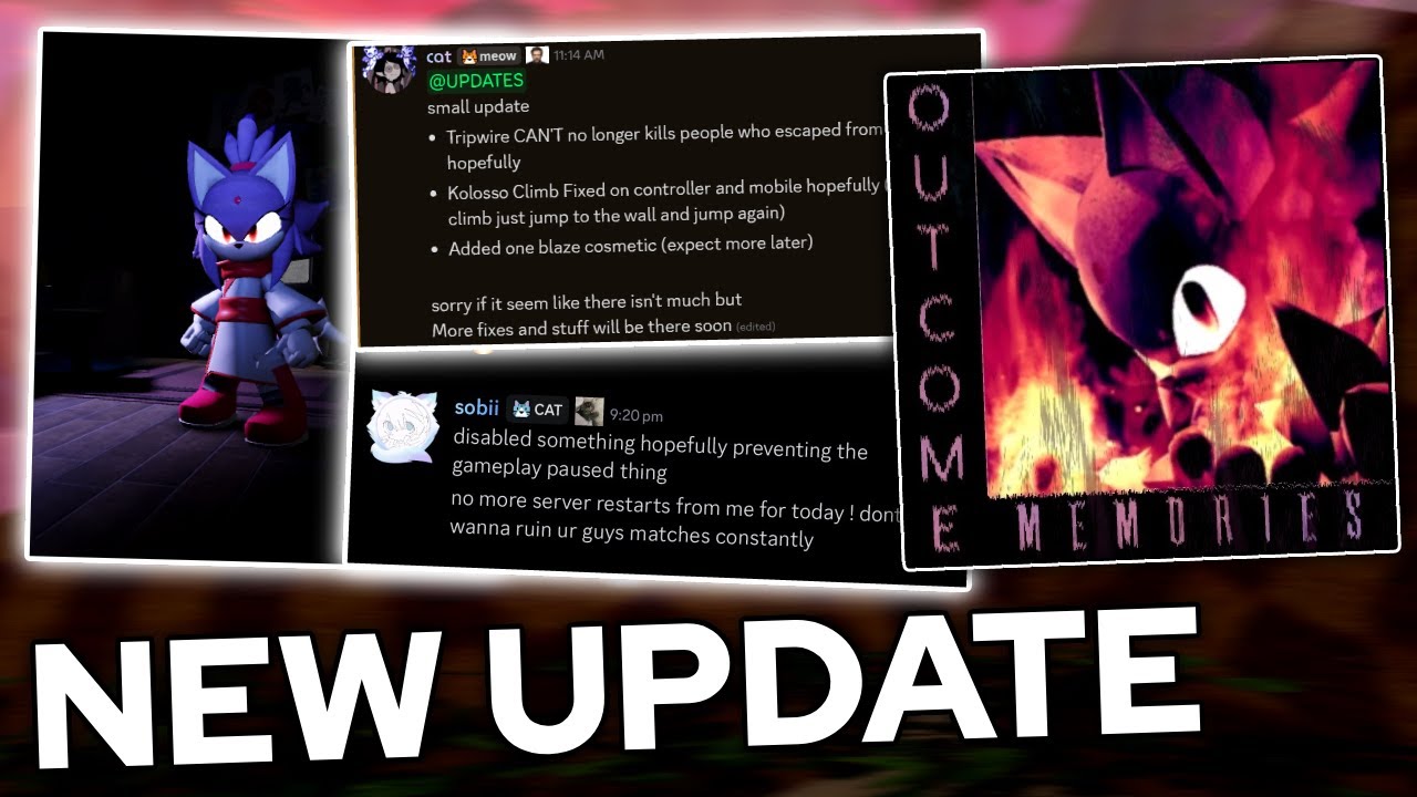 Небольшое обновление | НОВЫЙ КОСМЕТИК *BLAZE*, ИСПРАВЛЕНИЯ ОШИБОК И ИЗМЕНЕНИЯ ИГРОВОГО ПРОЦЕССА.....