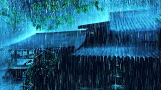 Download Lagu Sleep Soundly In 3 Minutes 🌧️ Heavy Rain And Thunder Sounds That Cure Insomnia And Relax Your Mind MP3