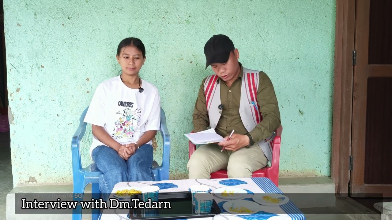 Interview with Miss Dm.Tedarning Maring// NEET 4th Rank(ST)// 1st rank in Maring// 2025