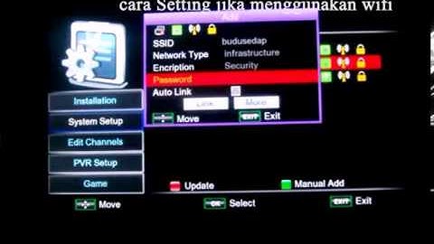 Openbox X5 : Wifi Setting & 3G Connection