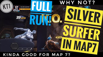 Full Aq Map 7 Run! Featuring Silver Surfer!