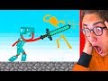 Reacting To THE ULTIMATE STICK FIGHT MINECRAFT ANIMATIONS!