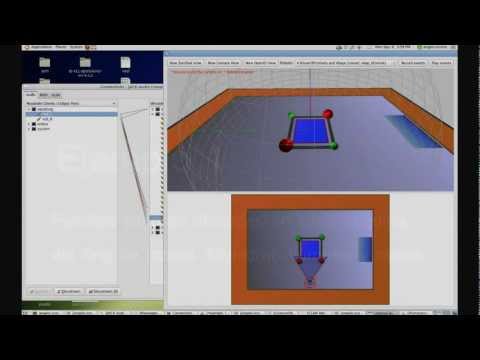 Prototype of an user interface for 3D audio visualization.