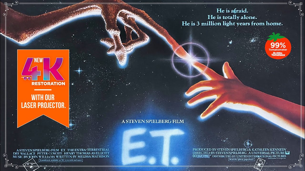 ET The Extra Terrestrial 1982 4k Restoration | The Vic Theatre