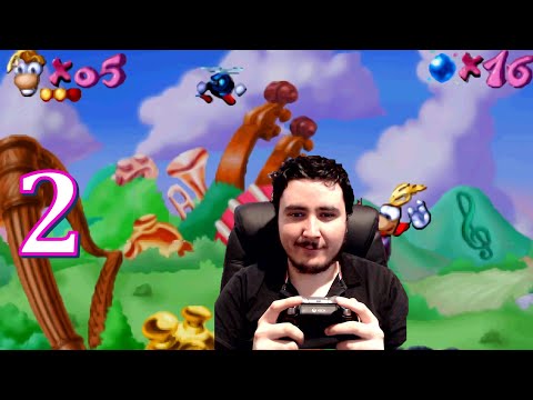 02. Rayman - Continuamos en el mundo mágico de la música, band land