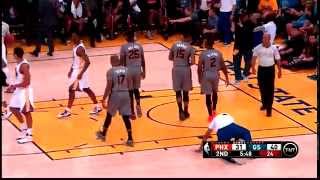 Offense technique 8 // PHX v. GSW on 20150402 // NBA Basketball