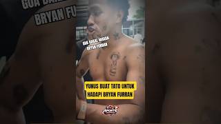 Yunus Gets A Tattoo To Face Bryan Furran yunussasmita bryanfurran bakuhantam