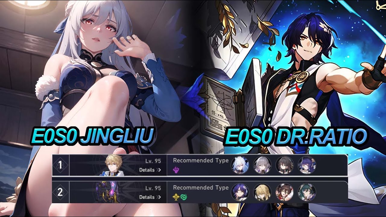 NEW MEMORY OF CHAOS V2.0 | Jingliu & Dr.Ratio vs Death MOC 12