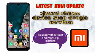 Latest xiaomi china device google apps run process without root gapps installed 2021 [TGB] screenshot 4