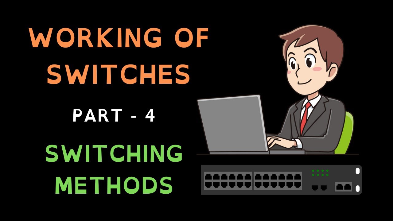 83. Free CCNA (NEW) Working of Switches Switching Methods CCNA
