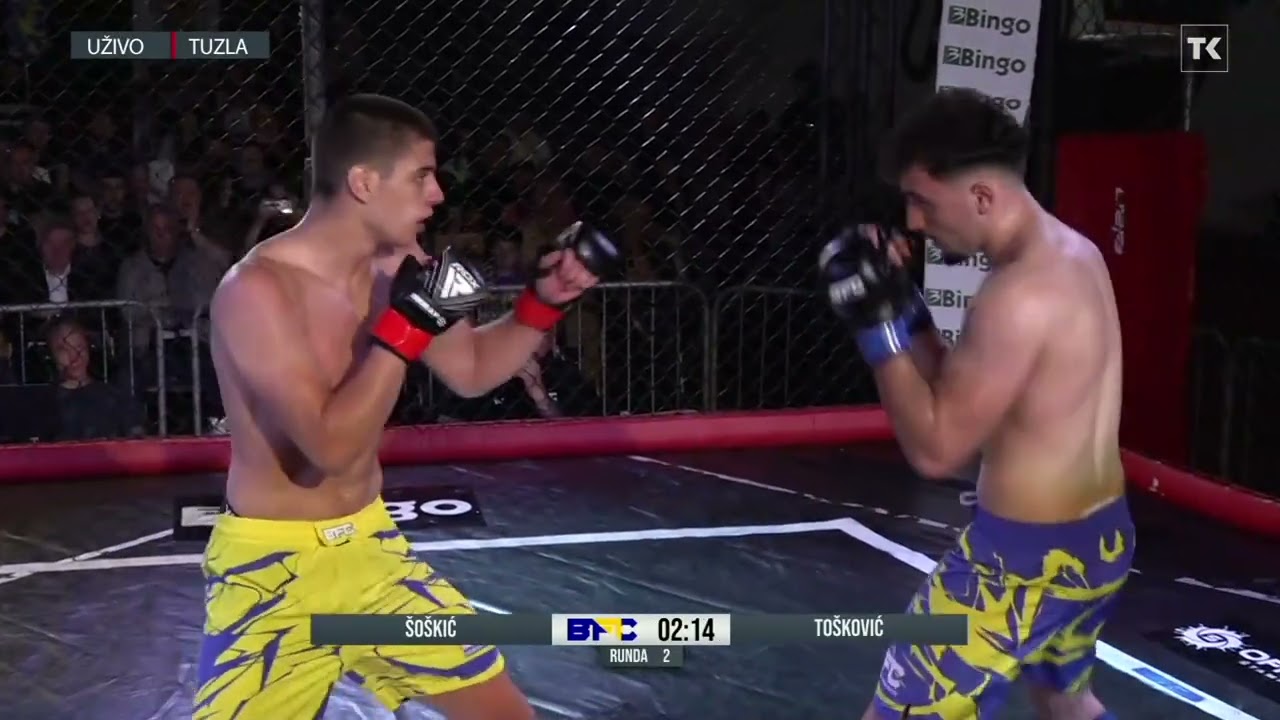 Amin Šoškić (BIH) vs Nikola Tošković (MNE)