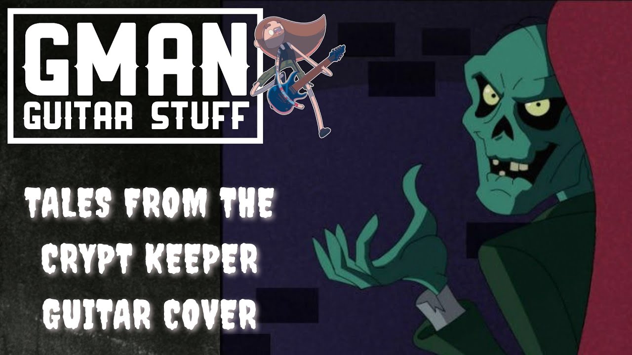 Tales From The Crypt Keeper Theme Metal Cover || By Gman Guitar Stuff 