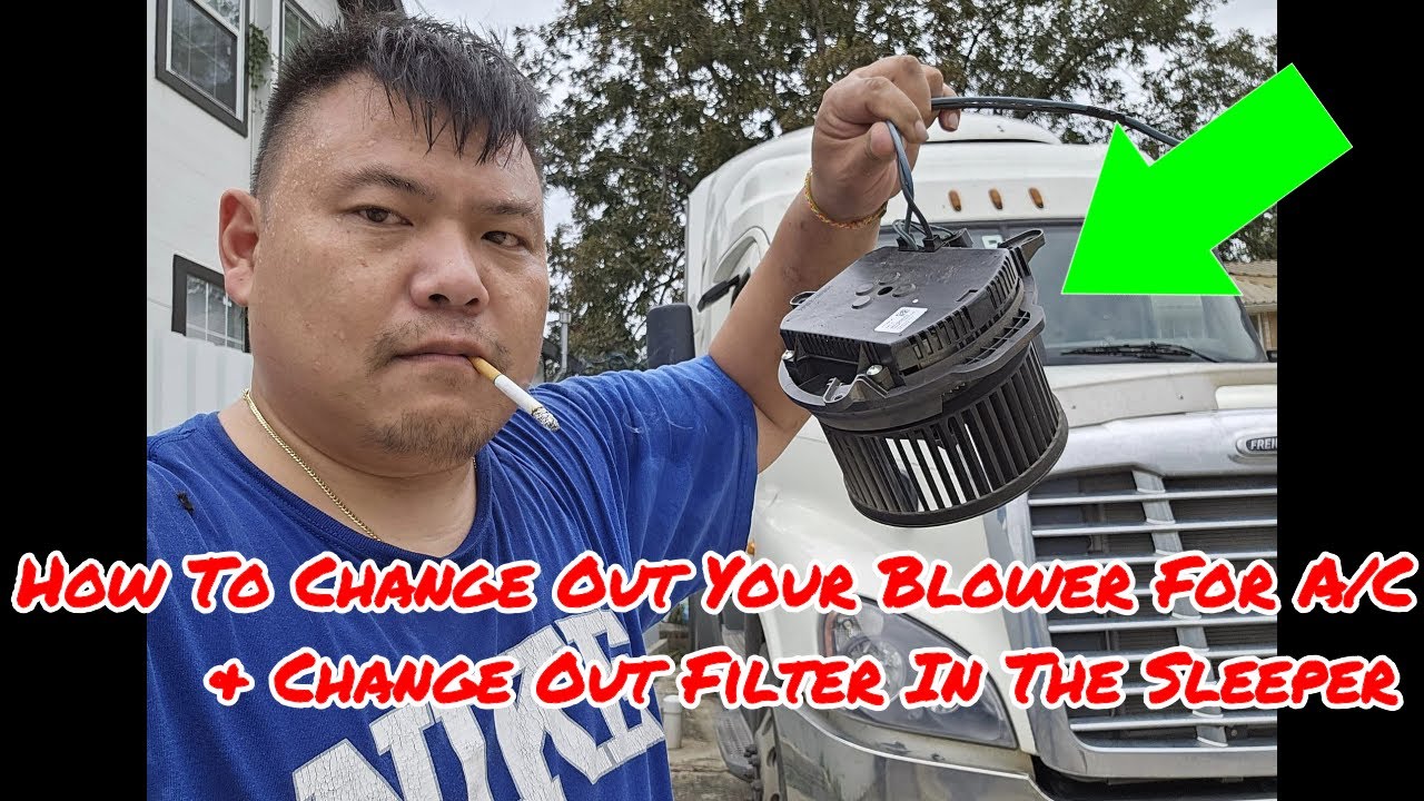 How To Change Out Your Blower & Air Filters On Your Freightliner