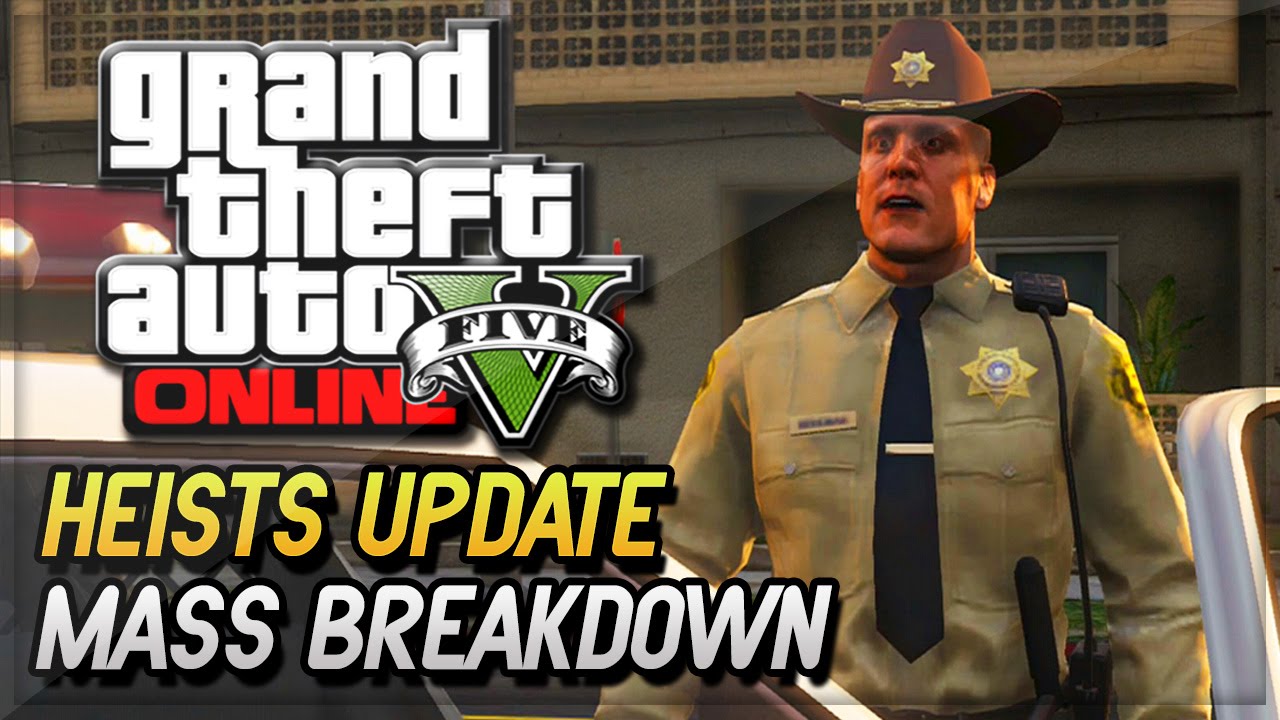 GTA 5 Online Heist - GTA V Heist DLC "Mass Breakdown" Patch 1.16 Update ! (GTA 5 Online Gameplay)