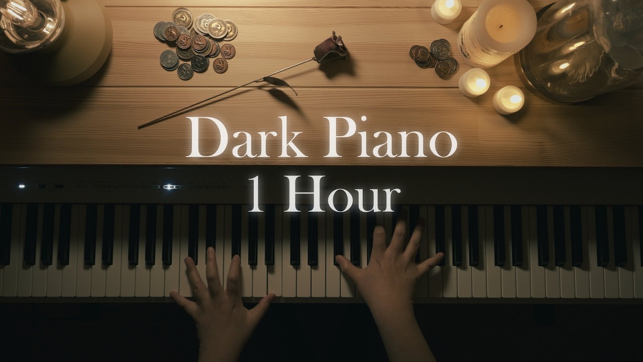 Dark Ambient Piano for Study, Focus & Writing | 1 Hour Gothic Melancholy