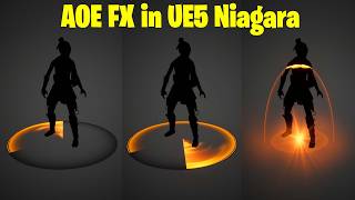 Showcase: AOE FX Creation in UE5 Niagara