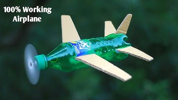 How to make bottle airplanes || making airplanes from sprite bottles brings unexpected results