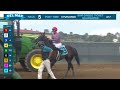 Talent for Gold wins race 5 at Del Mar 8/12/23.