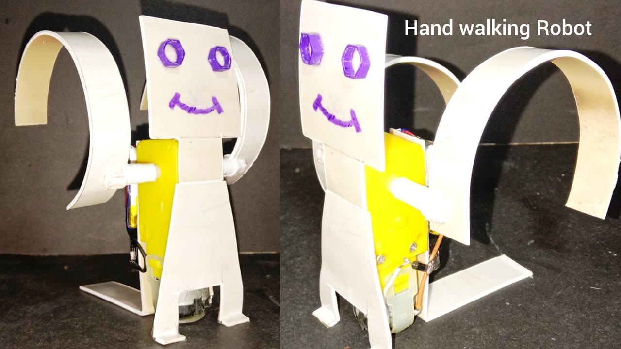 How to Make a Simple Jumping Robot | capstone project ideas for stem | Gear Projects With Mr Ahmad