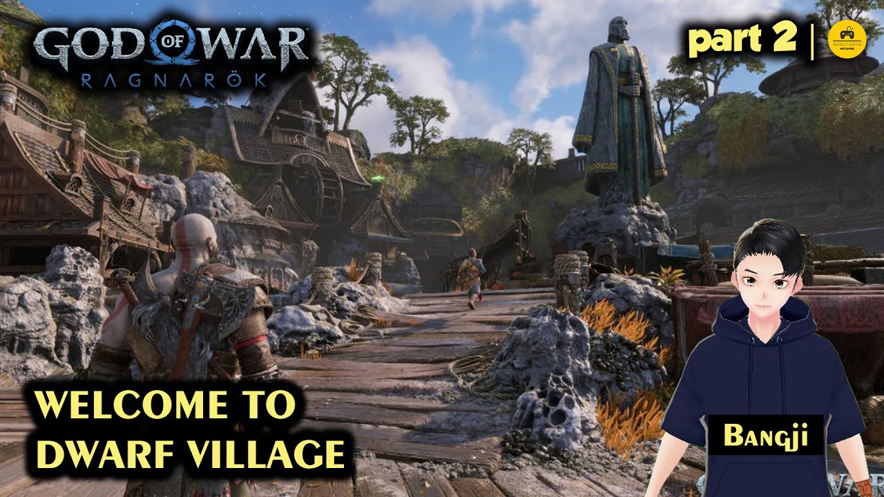 TO DWARF VILLAGE God of War Ragnarok Part 2 Banji YouTube