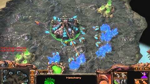 StarCraft 2 | 1v1 Versus A.I. #2 | Zerg Gameplay | Roach Timing Attack