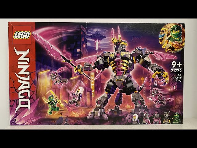 LEGO NINJAGO The Crystal King 71772 REVIEW - YouTube