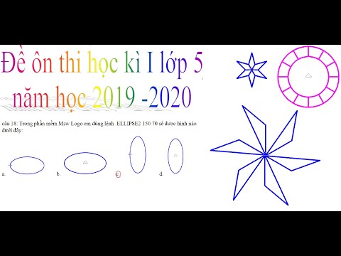 Video Đề ôn thi học kì I môn tin học lớp 5 năm học 2019 -2020 - YouTube