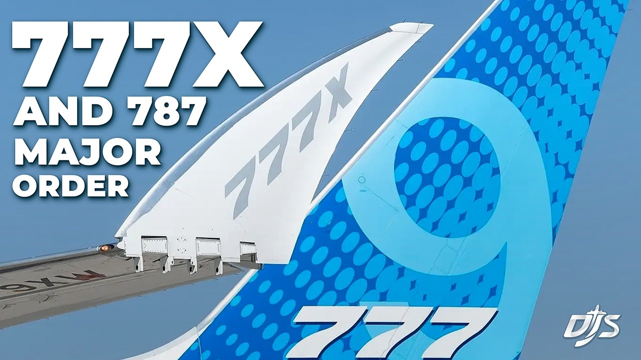 Major 777X & 787 Order - YouTube