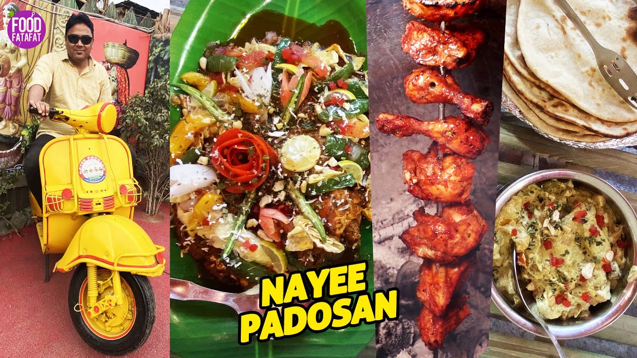 Nayee Padosan Ka Murgh Musallam Or Navratan Korma | Patna Street Food | Food Fatafat
