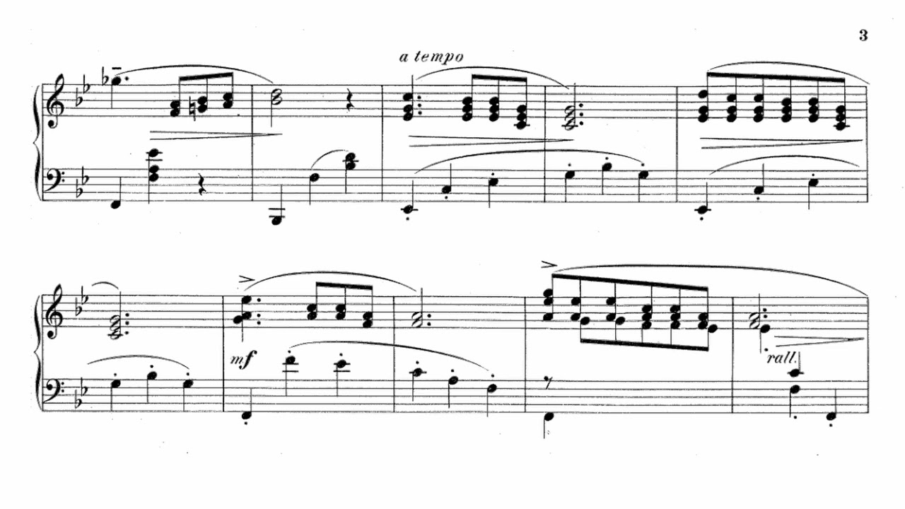 Oskar Merikanto Valse lente Op 33