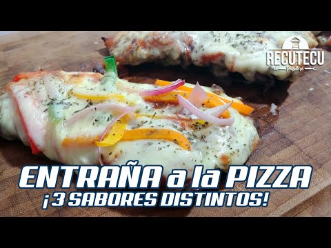 Cómo hacer ENTRAÑA a la PIZZA🍕🔥| Receta a la parrilla