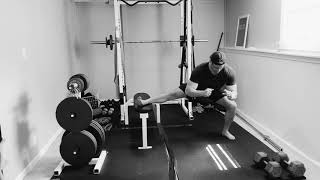 Heel Elevated Cossack Squat