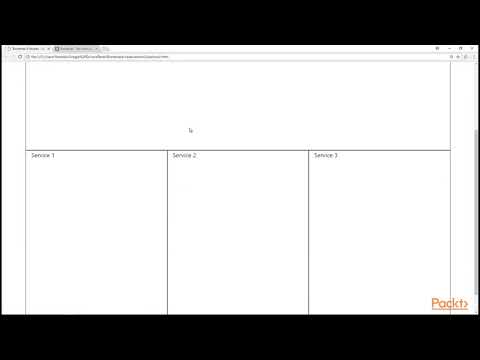 Bootstrap 4 Recipes :Create Simple Web Page Layout Using Containers, Rows & Columns|packtpub.com