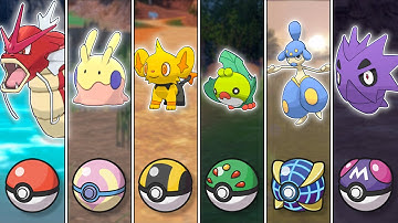 Catching a Shiny in EVERY Pokeball (They MUST Match).