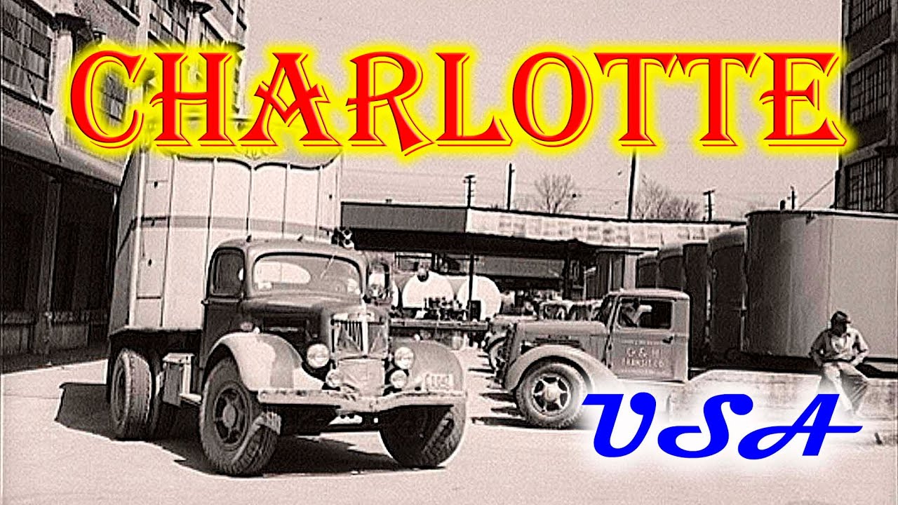 Old photos of Charlotte, North Carolina, USA