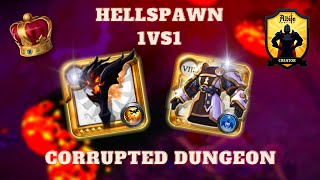 HELLSPAWN / IMP STAFF GAMEPLAY | GIVEAWAY PREMIUM | ALBION ONLINE | STALKER CORRUPTED DUNGEON