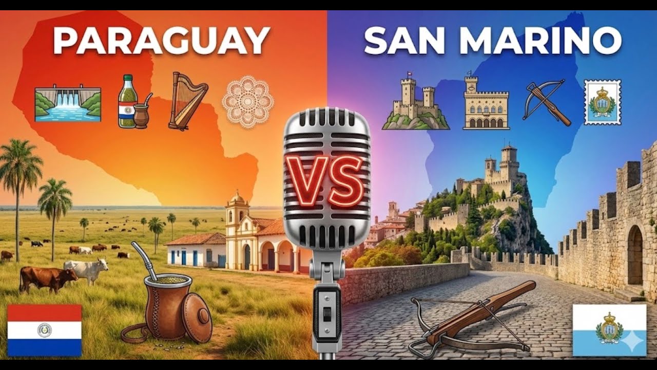 Paraguay vs San Marino: The Heart of South America vs The Ancient Microstate