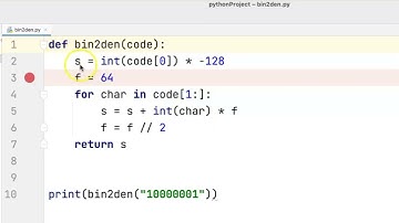 Using PyCharm Debugger Tools and Breakpoints