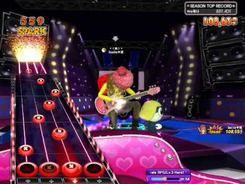 Korean Audition Guitar Mode -W & Whale - RPG(100bpm)LV3 0miss