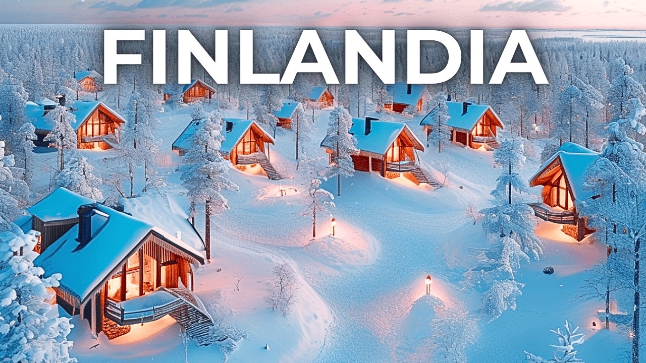 Maravillas de FINLANDIA| Los LUGARES más FASCINANTES del PAÍS MÁS FELIZ DEL MUNDO |Vídeo de viaje 4K