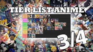 NOTRE TIER-LIST ANIME - (Partie 3)