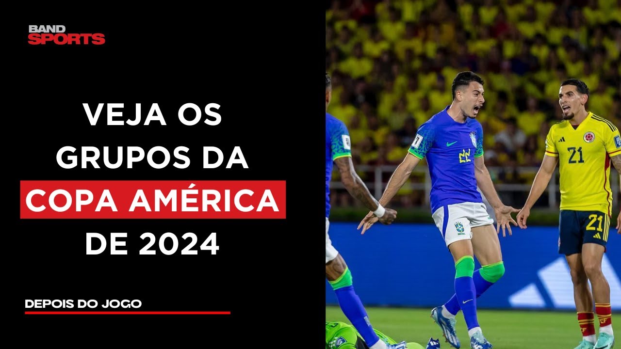 SORTEIO COPA AMÉRICA 2024 AO VIVO - DIRETO DE MIAMI NOS ESTADOS