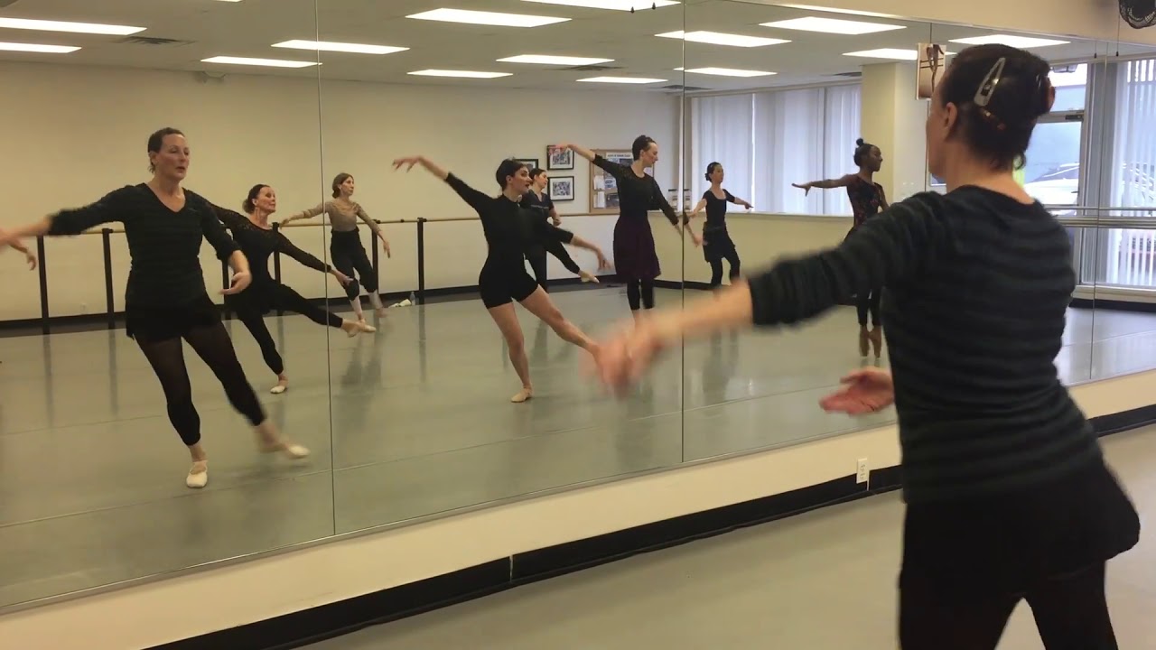 Great energy in class | Christina's Adult Ballet