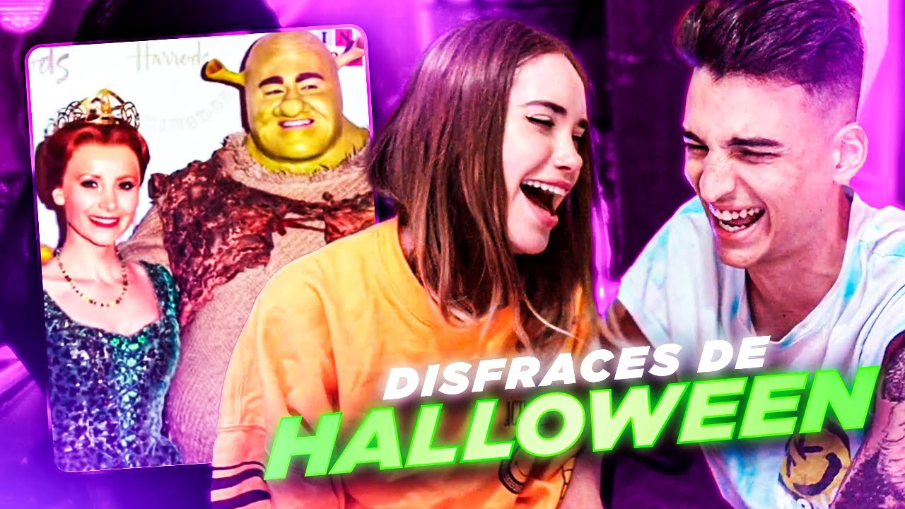 BUSCANDO DISFRACES de HALLOWEEN con FLOR 🎃