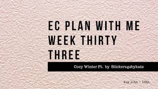 Plan with me ~ Cozy Winter