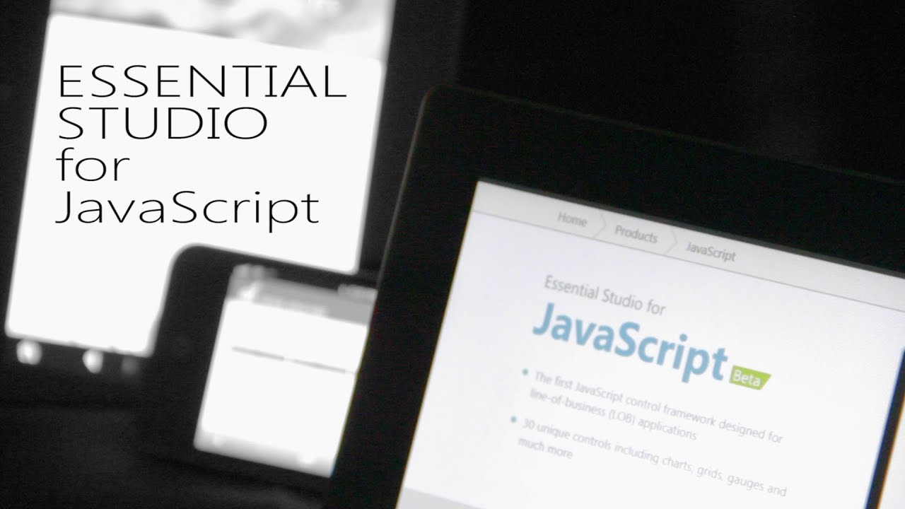 Daniel Jebaraj on Essential Studio for JavaScript - YouTube