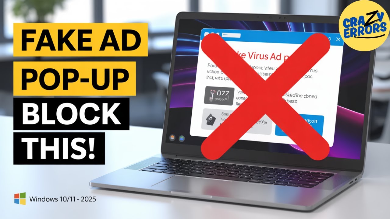 Annoying Ad Pop-Ups on Windows PC? Here’s How to BLOCK Them Forever! (2025 Guide)