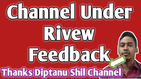 Youtube Channel Under Review Problem Solved | How to solve under review problem