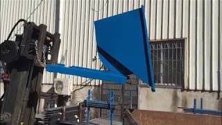 Forklift Tipping Bin Operation by Ealita Machine