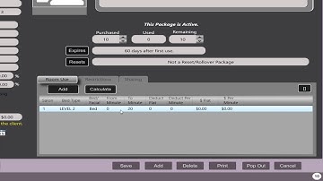 SalonTouch 10 Adding and Editing a Customer’s Service Package